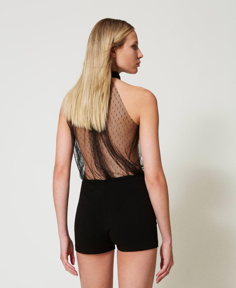 Scee by twin set Shorts fitted in maglia In Saldo