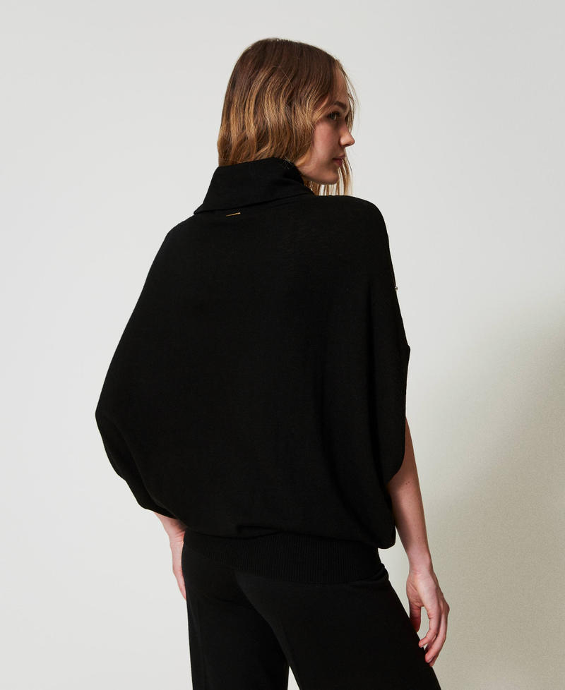Scee by twin set Maglia in misto lana con ricamo di perle In Linea