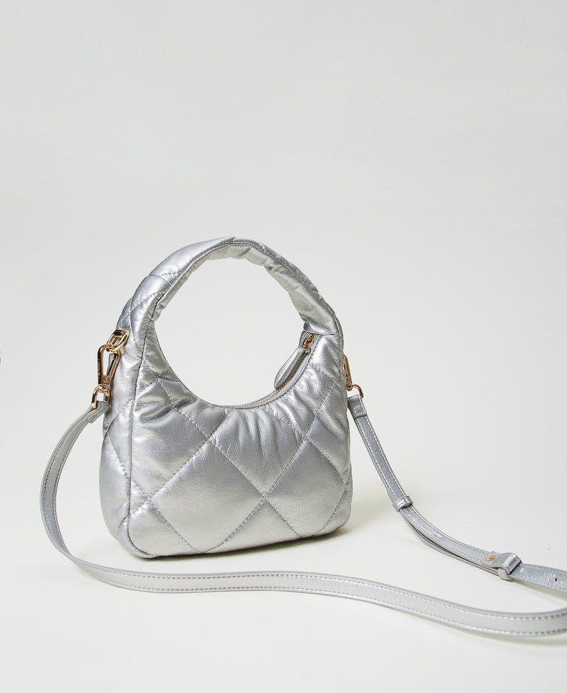 Scee by twin set Borsa hobo piccola quilted imbottita Fino Al -60%