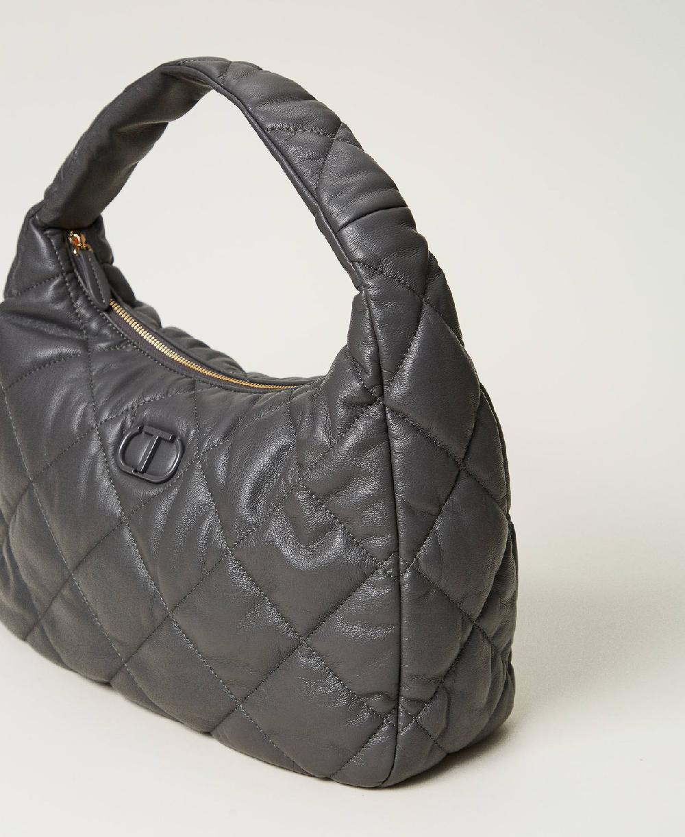 Scee by twin set Borsa hobo grande quilted imbottita Shopping Online