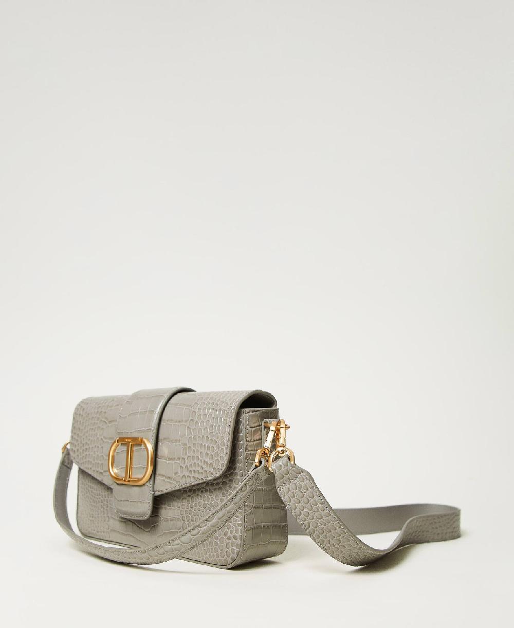 Scee by twin set Borsa a tracolla 'Amie' media a stampa cocco Sottocosto