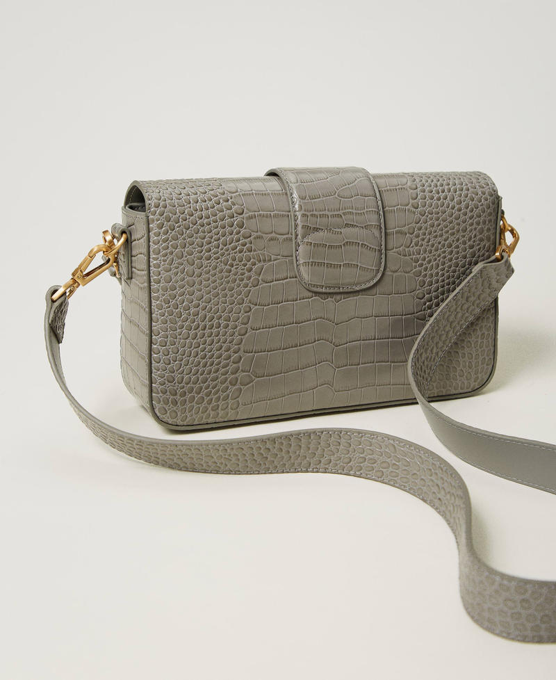 Scee by twin set Borsa a tracolla 'Amie' media a stampa cocco Sottocosto
