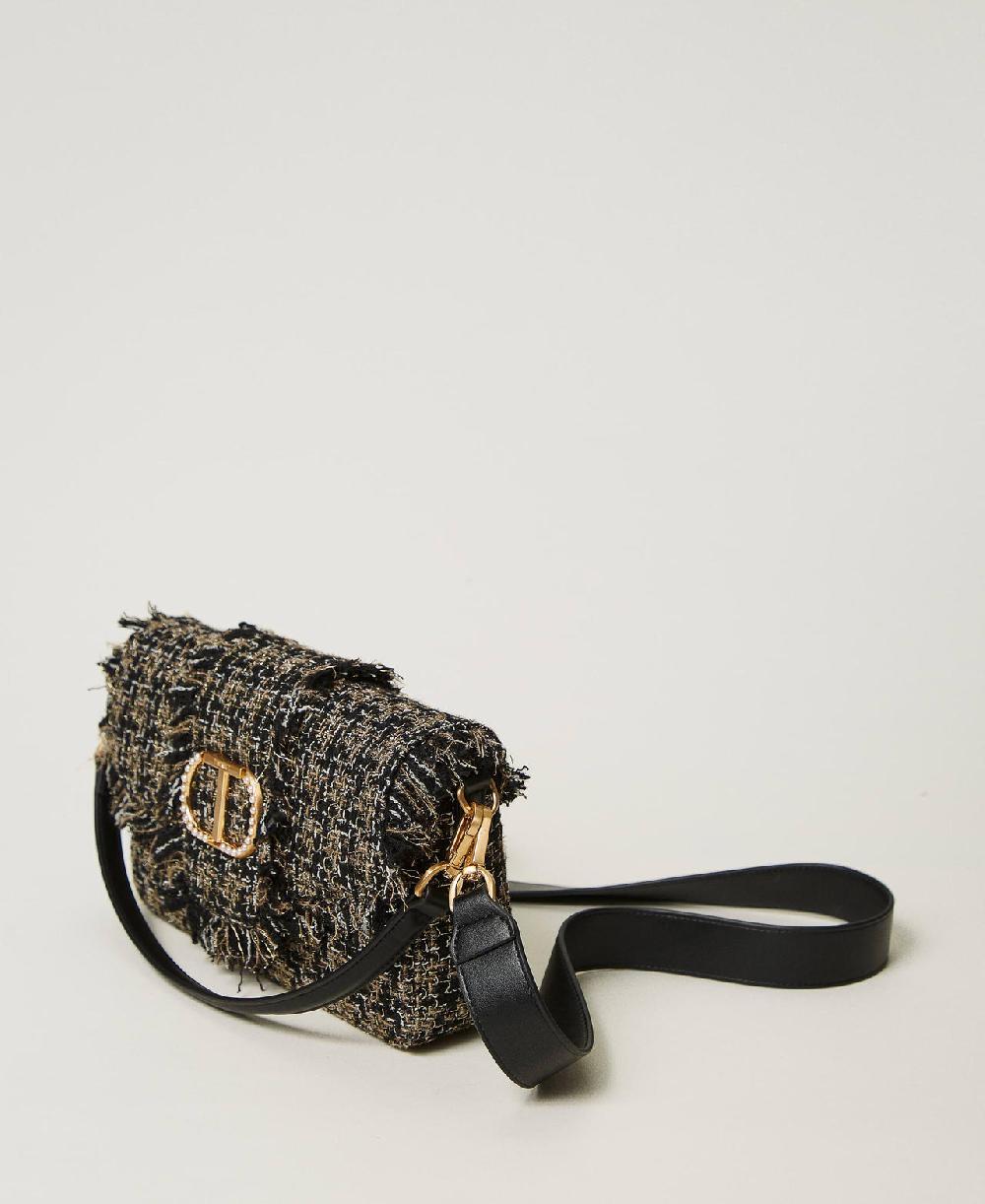 Scee by twin set Borsa a tracolla 'Amie' media in tweed Convenienza
