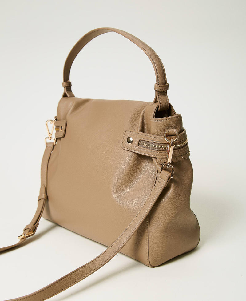 Scee by twin set Borsa top handle ‘Cécile’ grande Novità