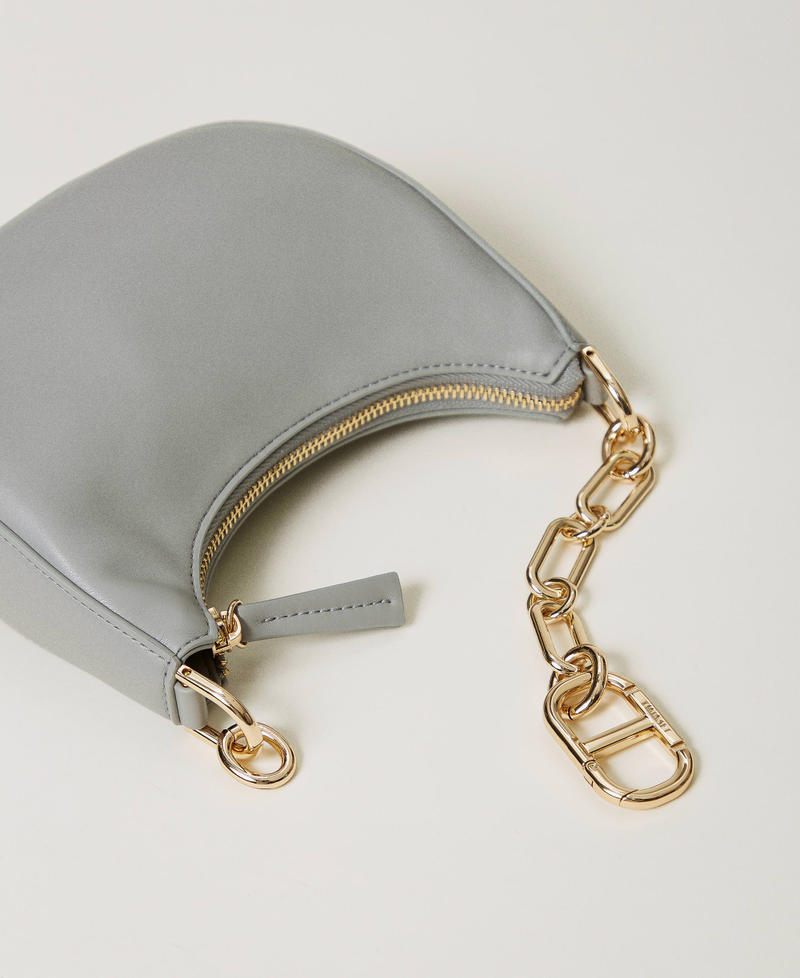 Scee by twin set Borsa ‘Mini Croissant’ con chiusura Oval T Sconto
