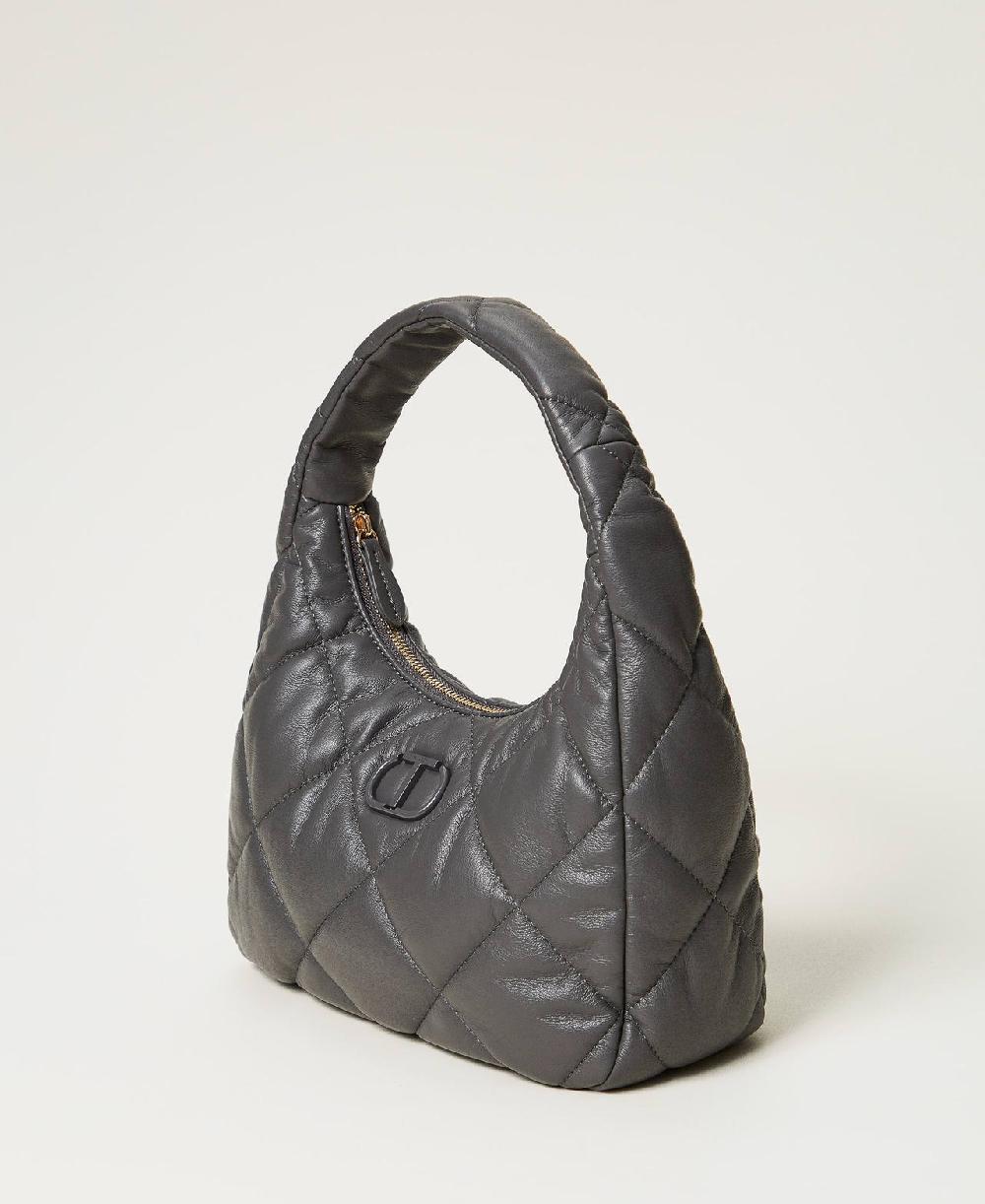 Scee by twin set Borsa hobo media quilted imbottita Offerte