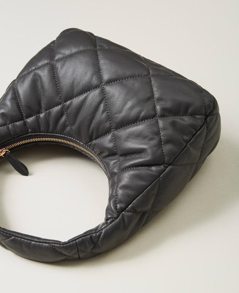 Scee by twin set Borsa hobo media quilted imbottita Offerte
