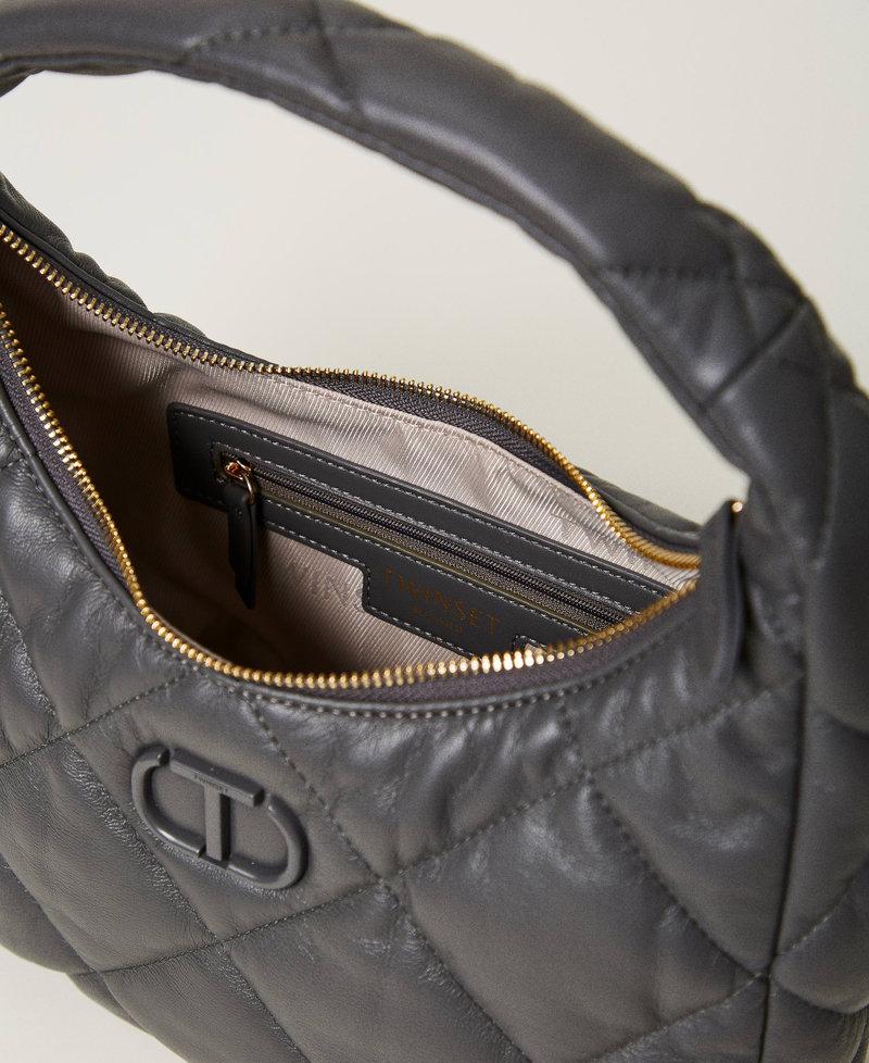 Scee by twin set Borsa hobo media quilted imbottita Offerte