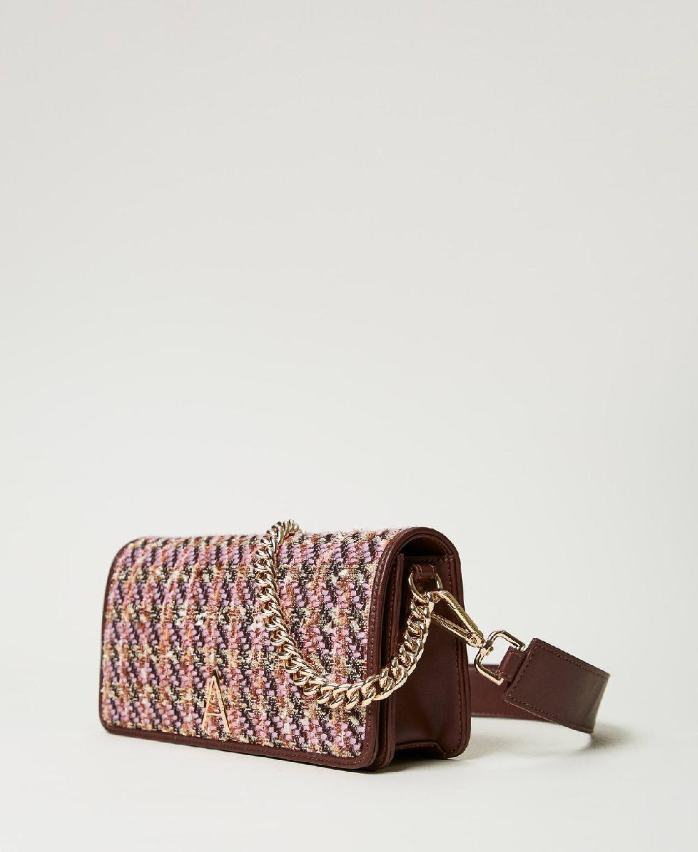 Scee by twin set Borsa a tracolla con bouclé multicolor I Più Venduti