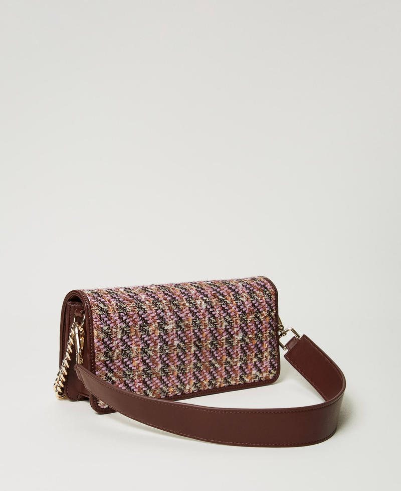 Scee by twin set Borsa a tracolla con bouclé multicolor I Più Venduti