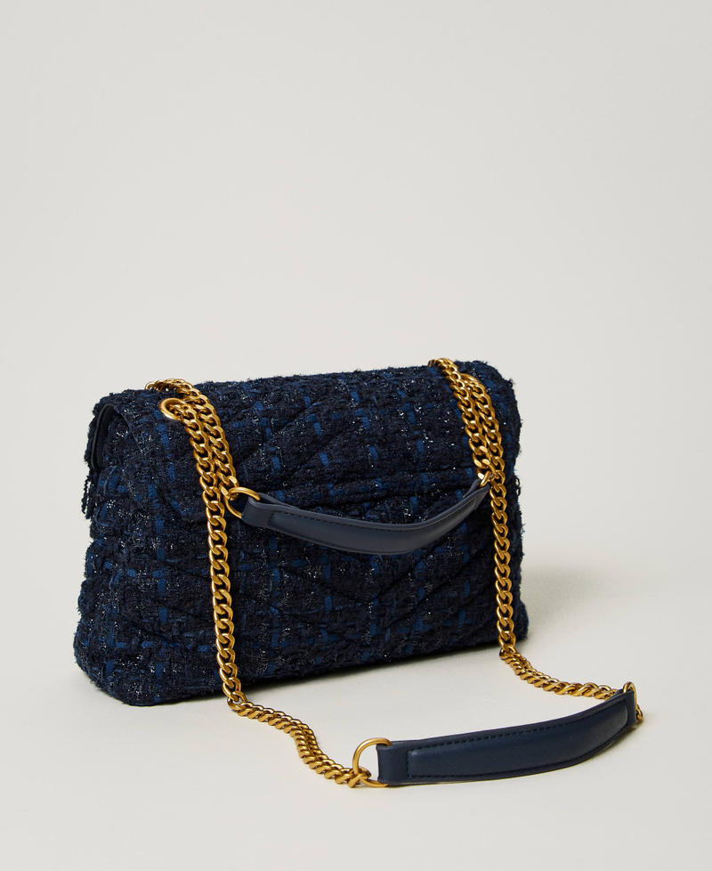 Scee by twin set Borsa a tracolla 'Dreamy' media in tweed Vendite Flash