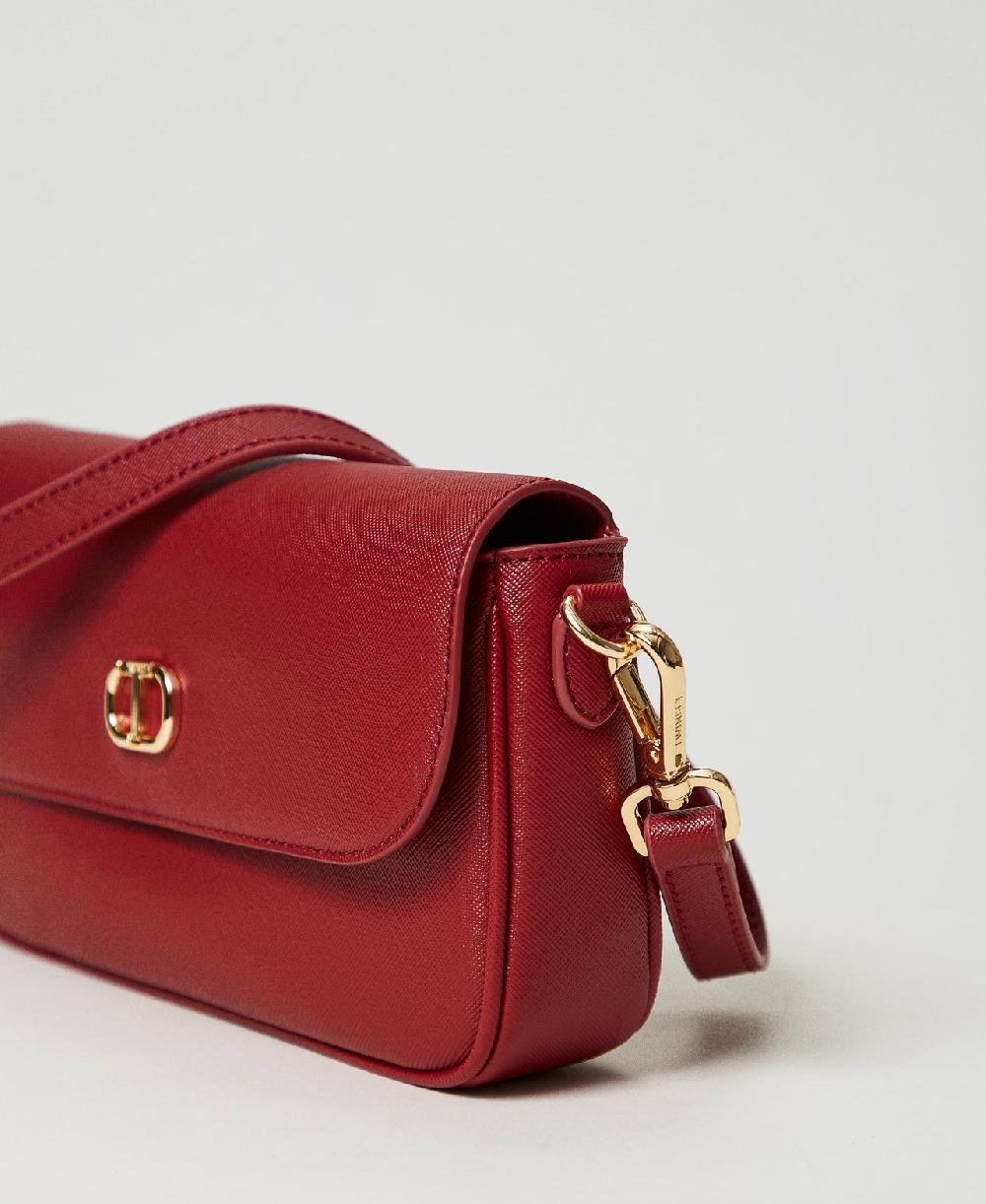 Scee by twin set Mini borsa a spalla con Oval T In Saldo