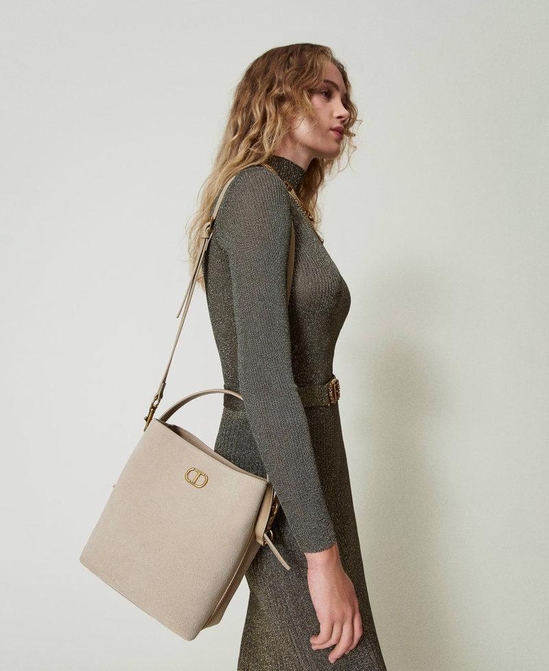 Scee by twin set Borsa secchiello ‘Chelsea’ in pelle Moda
