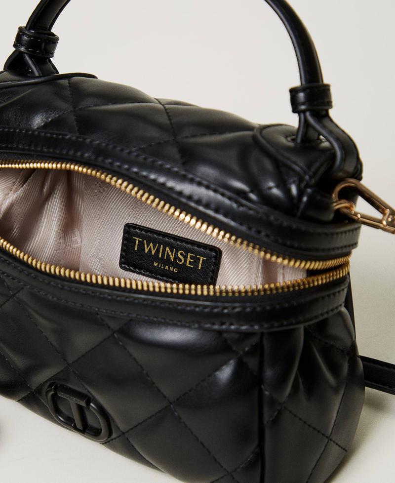Scee by twin set Borsa top handle ‘Cécile’ piccola trapuntata Italy
