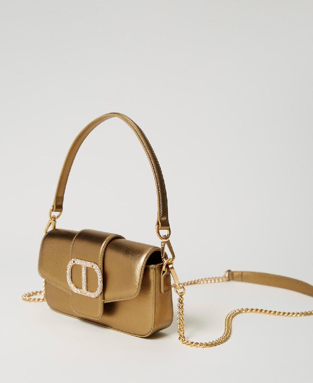 Scee by twin set Borsa a tracolla 'Amie' piccola in pelle Pezzi Unici