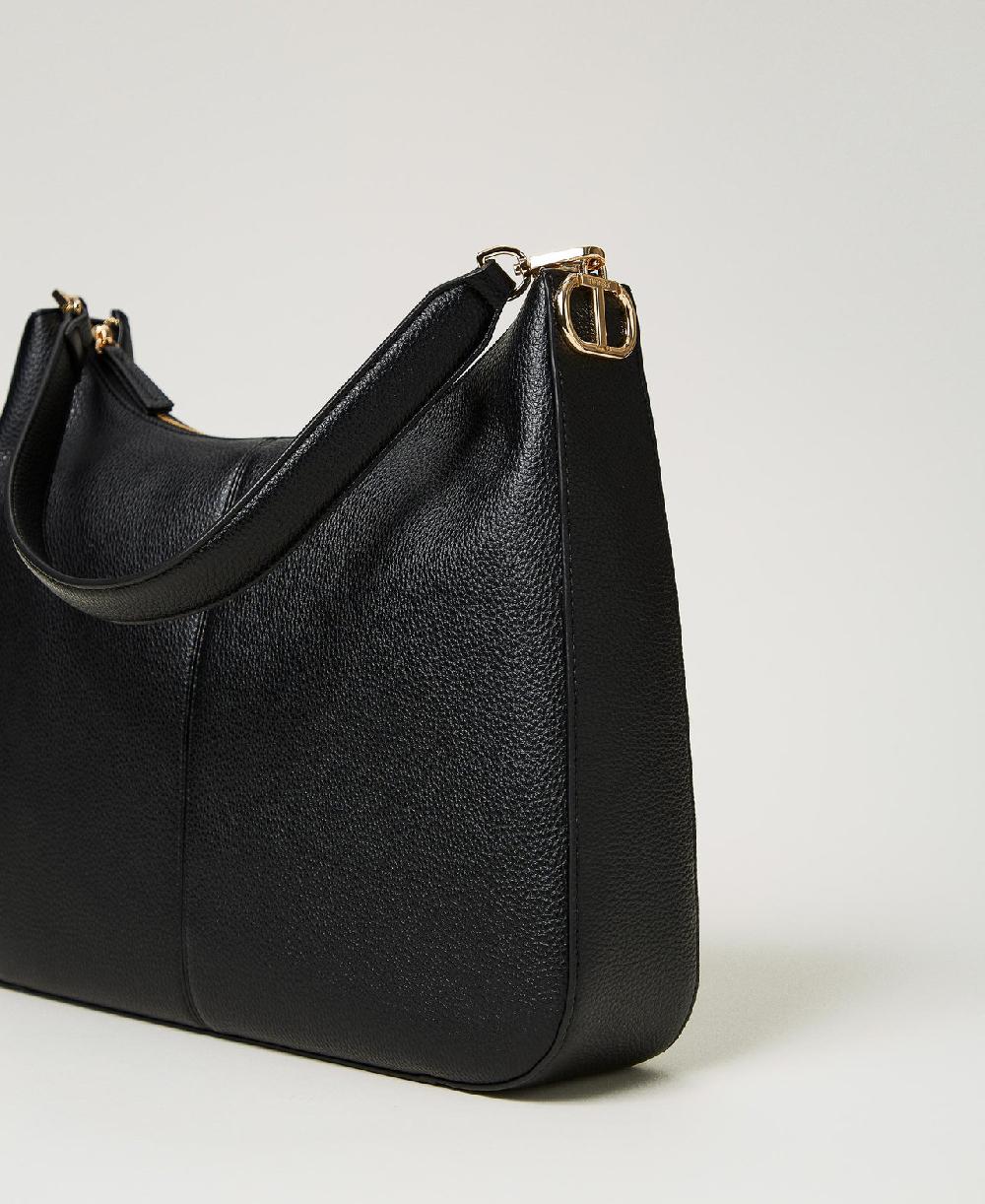 Scee by twin set Borsa hobo 'Taylor' con Oval T Consegna Veloce