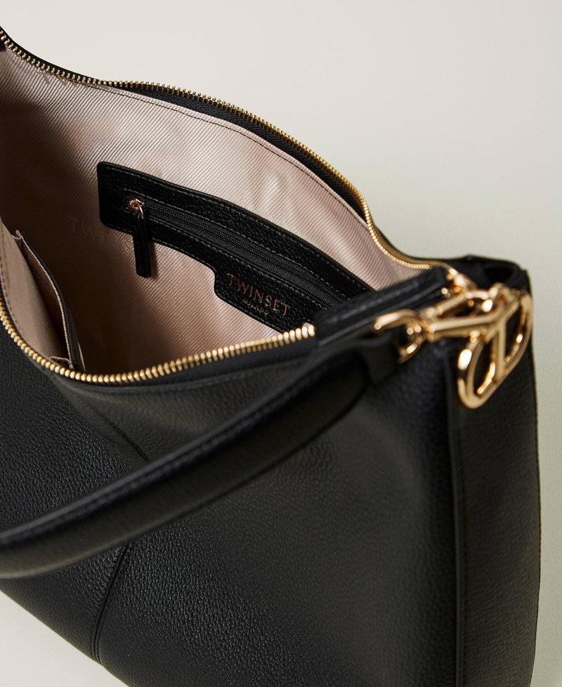 Scee by twin set Borsa hobo 'Taylor' con Oval T Consegna Veloce