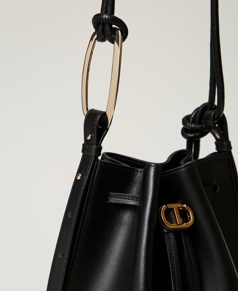 Scee by twin set Borsa a secchiello 'Jane' in pelle Novità