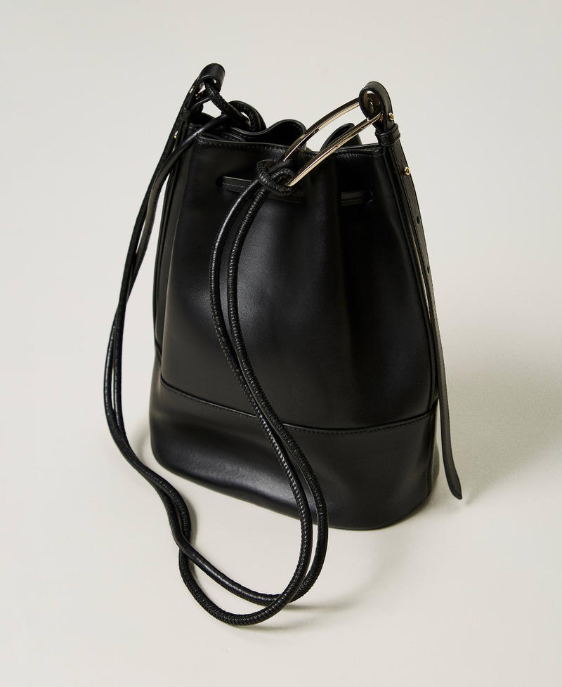 Scee by twin set Borsa a secchiello 'Jane' in pelle Novità