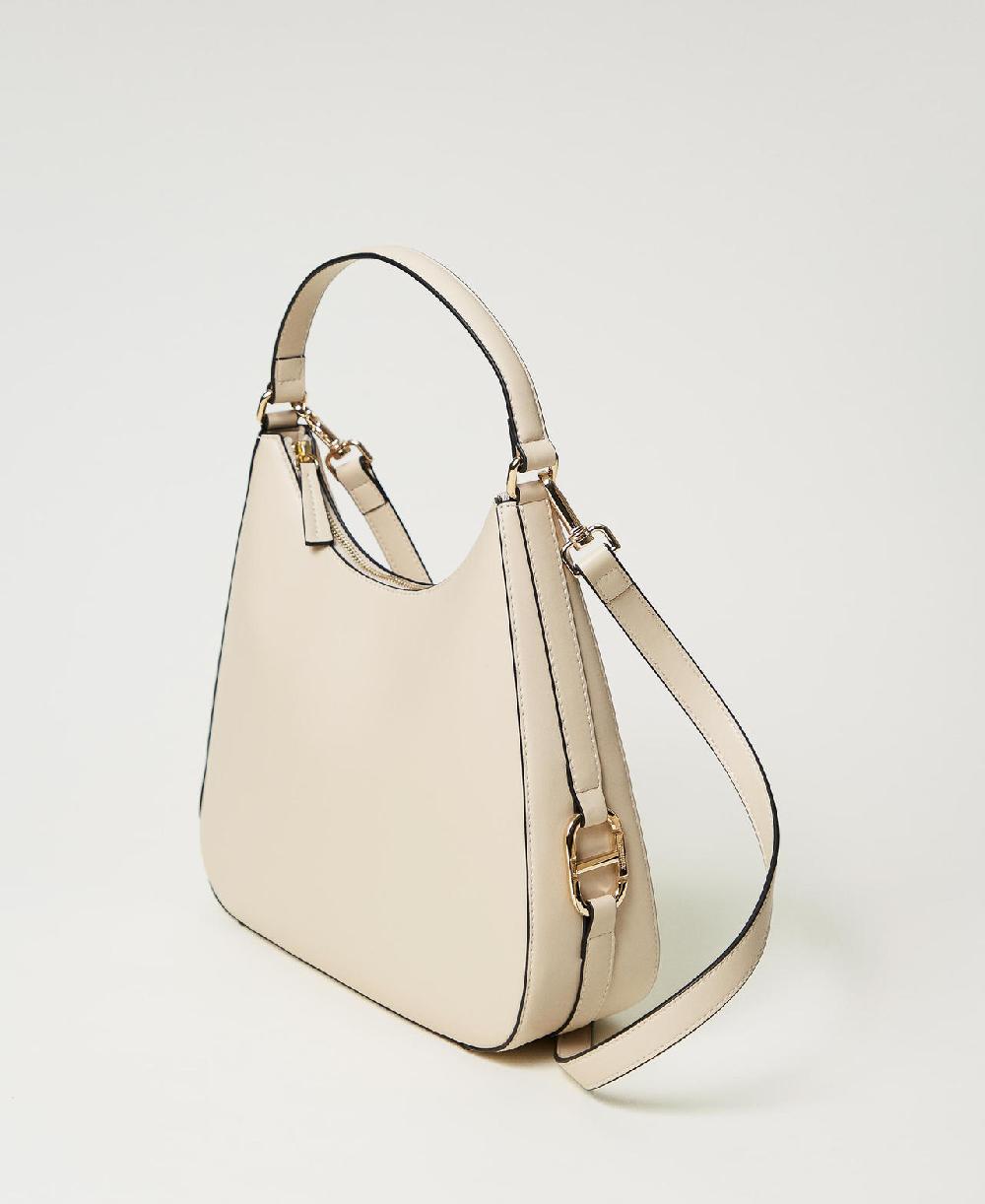 Scee by twin set Borsa hobo con fibbia Oval T In Vendita