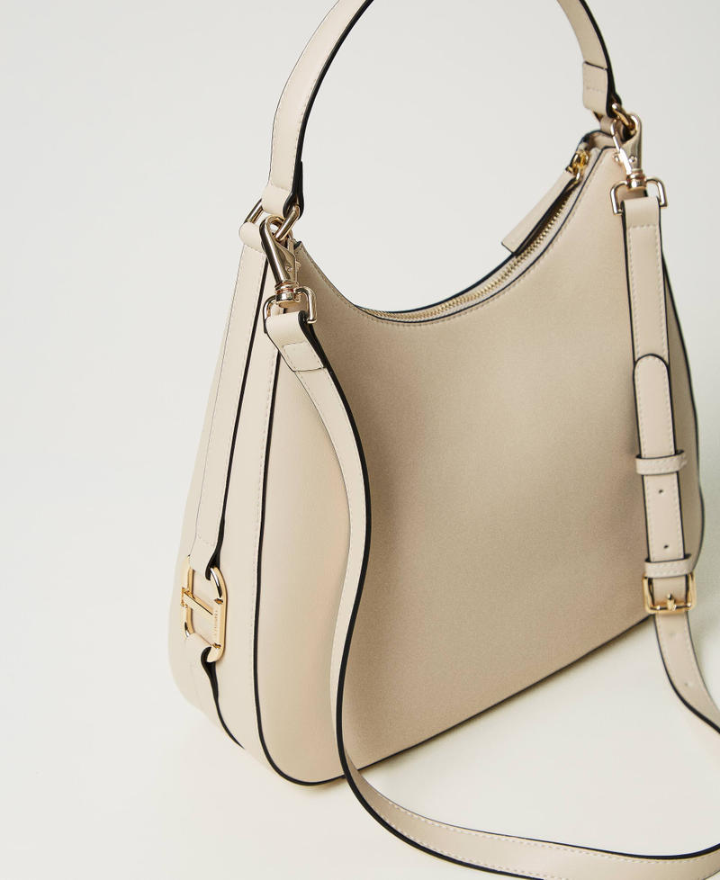 Scee by twin set Borsa hobo con fibbia Oval T In Vendita