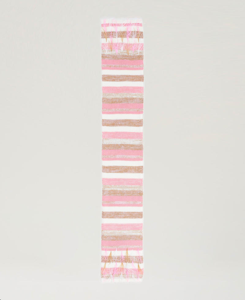 Scee by twin set Sciarpa jacquard con piume I Più Venduti