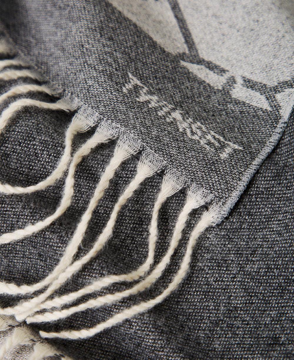 Scee by twin set Stola jacquard con Oval T Vendite Flash