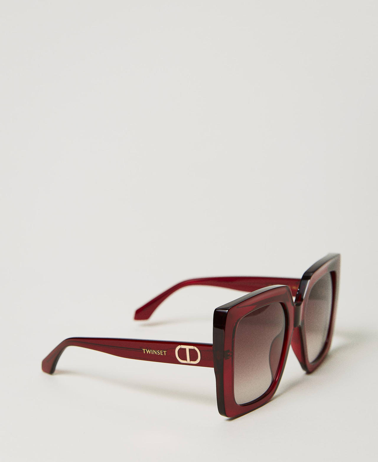 Scee by twin set Occhiali da sole squadrati oversize In Saldo
