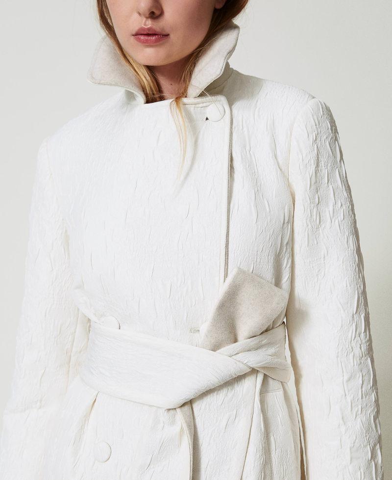 Scee by twin set Cappotto doppiopetto goffrato Convenienza