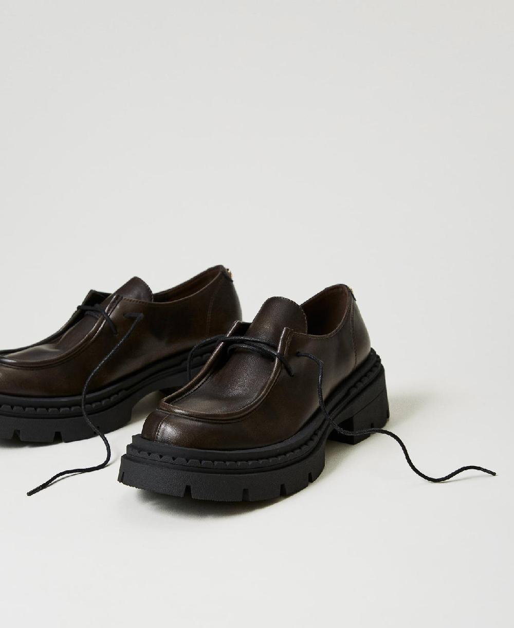 Scee by twin set Scarpe stringate con Oval T Pezzi Unici