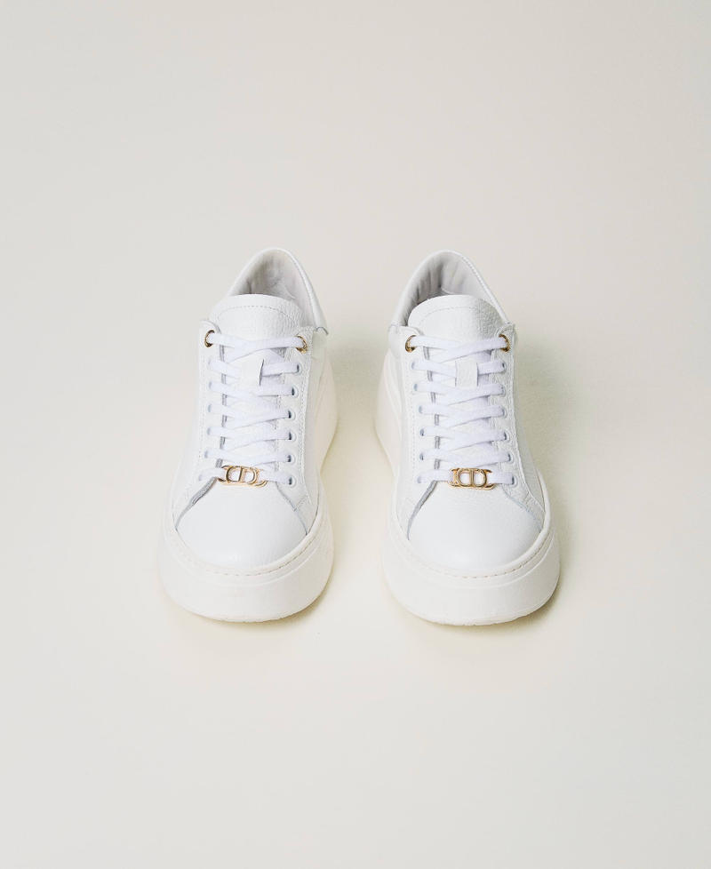 Scee by twin set Sneakers in pelle Novità