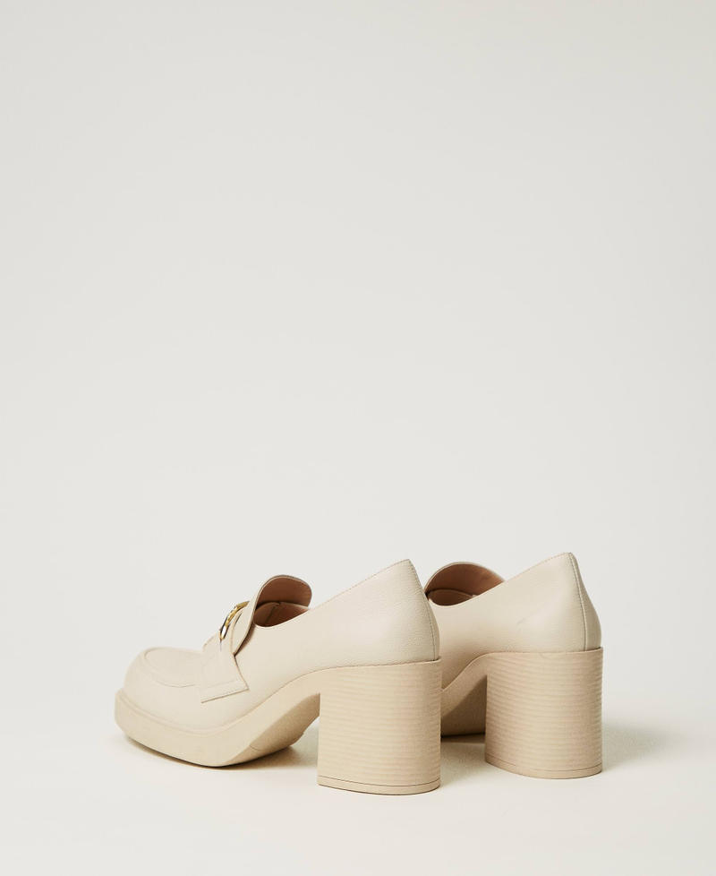 Scee by twin set Mocassini alti con morsetto Oval T Economico