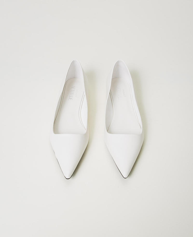 Scee by twin set Ballerine con punta sfilata Saldi Di Fabbrica