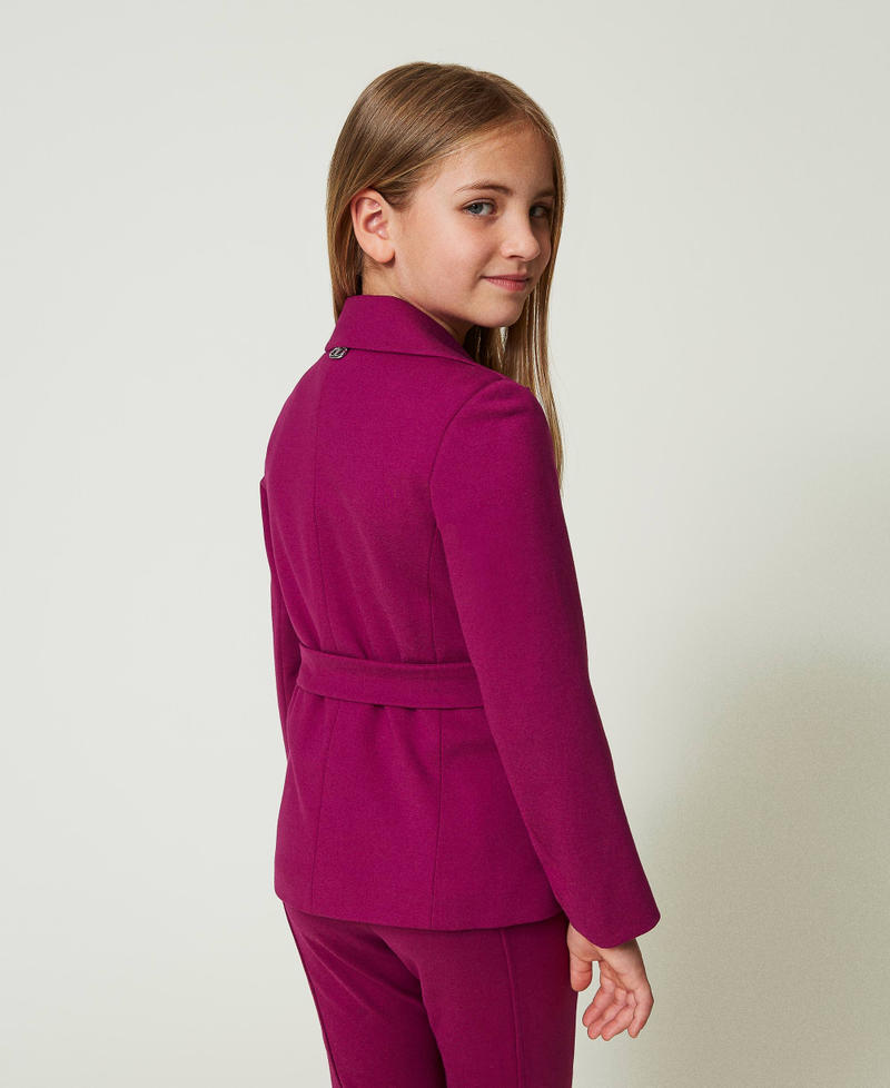 Scee by twin set Giacca blazer monopetto con cintura Convenienza
