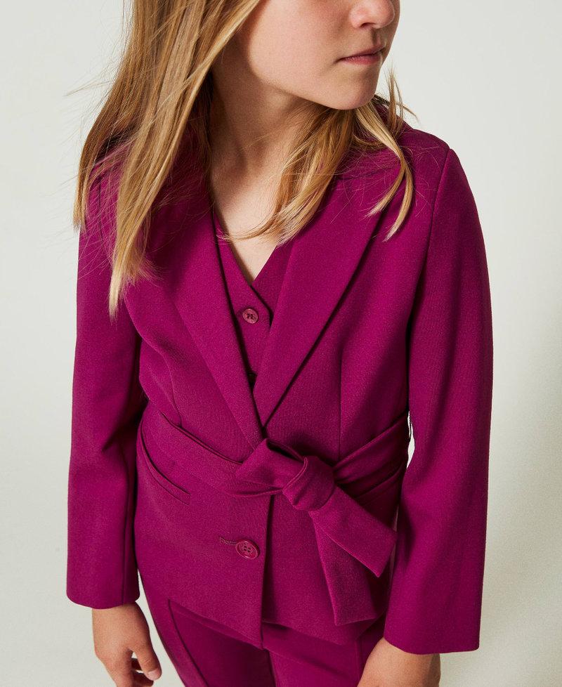 Scee by twin set Giacca blazer monopetto con cintura Convenienza