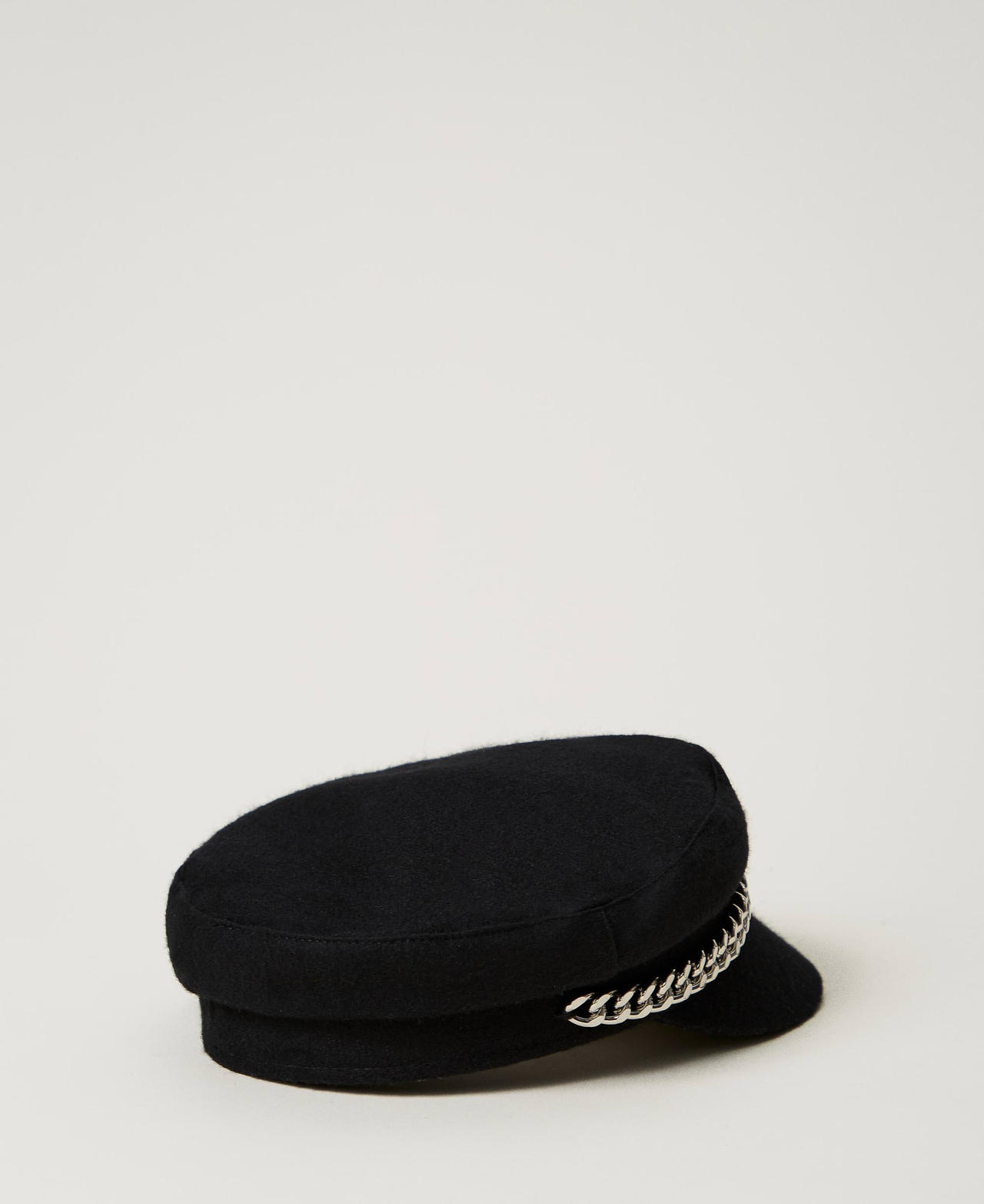 Scee by twin set Cappello basco in panno Vendita Economica