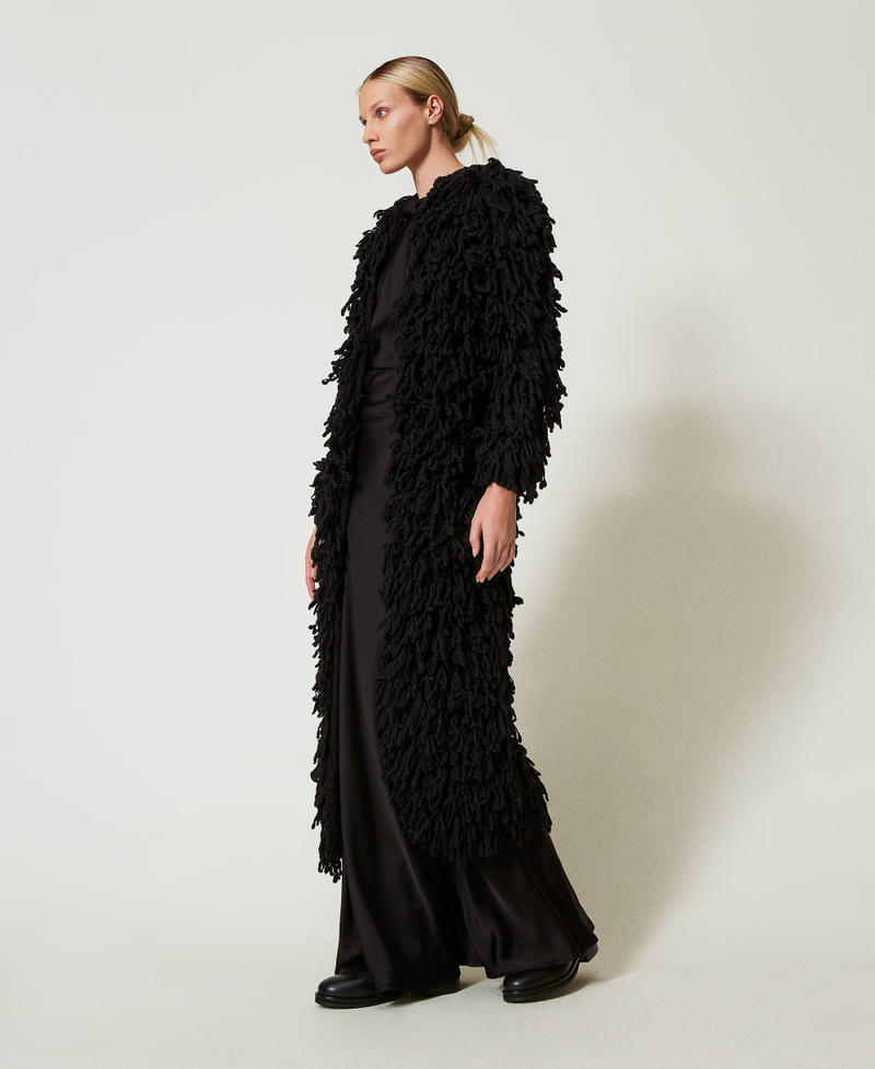 Scee by twin set Cappotto 'Elizabeth' in maglia bouclé Fino Al -60%