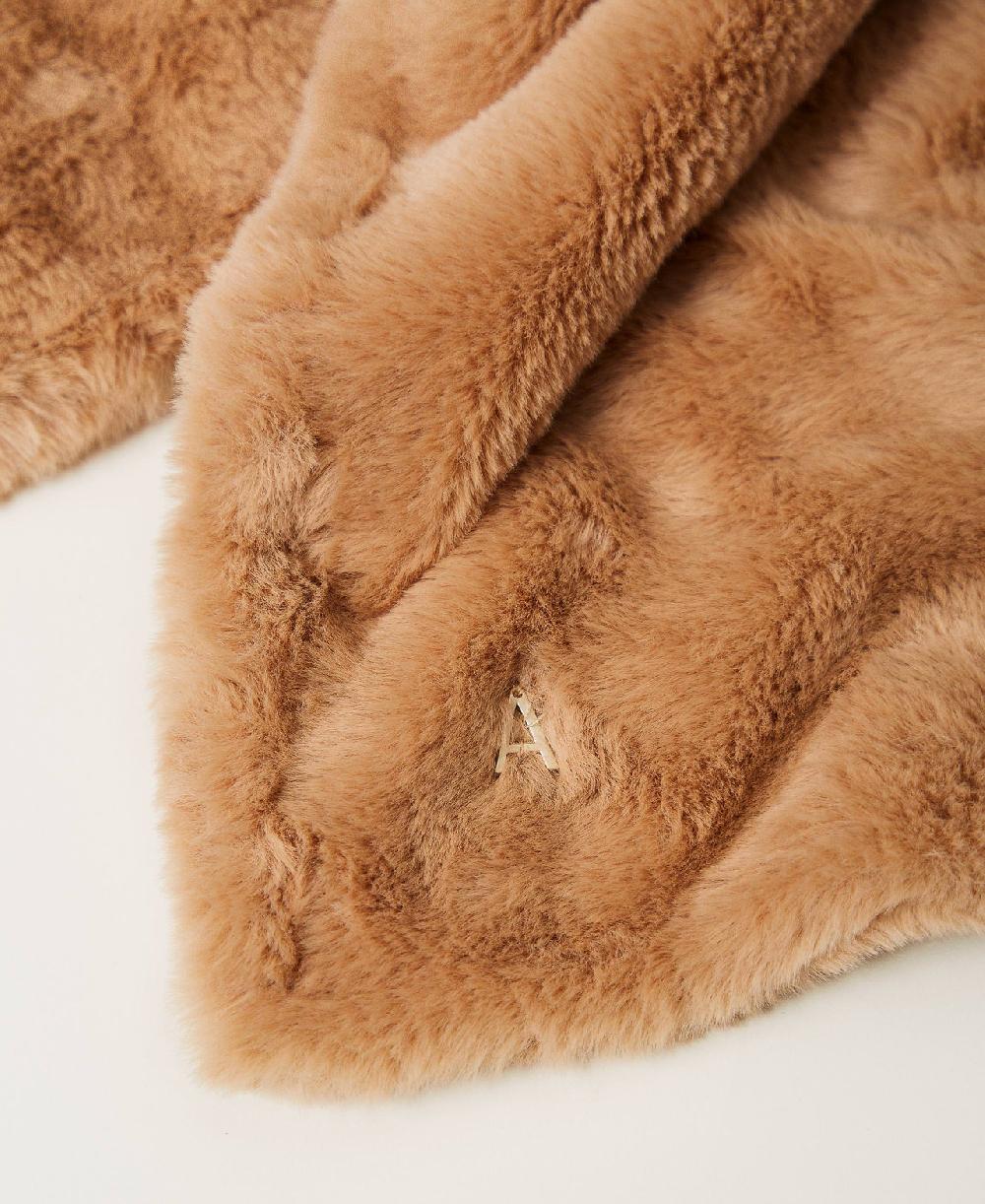 Scee by twin set Sciarpa in faux fur Online Outlet