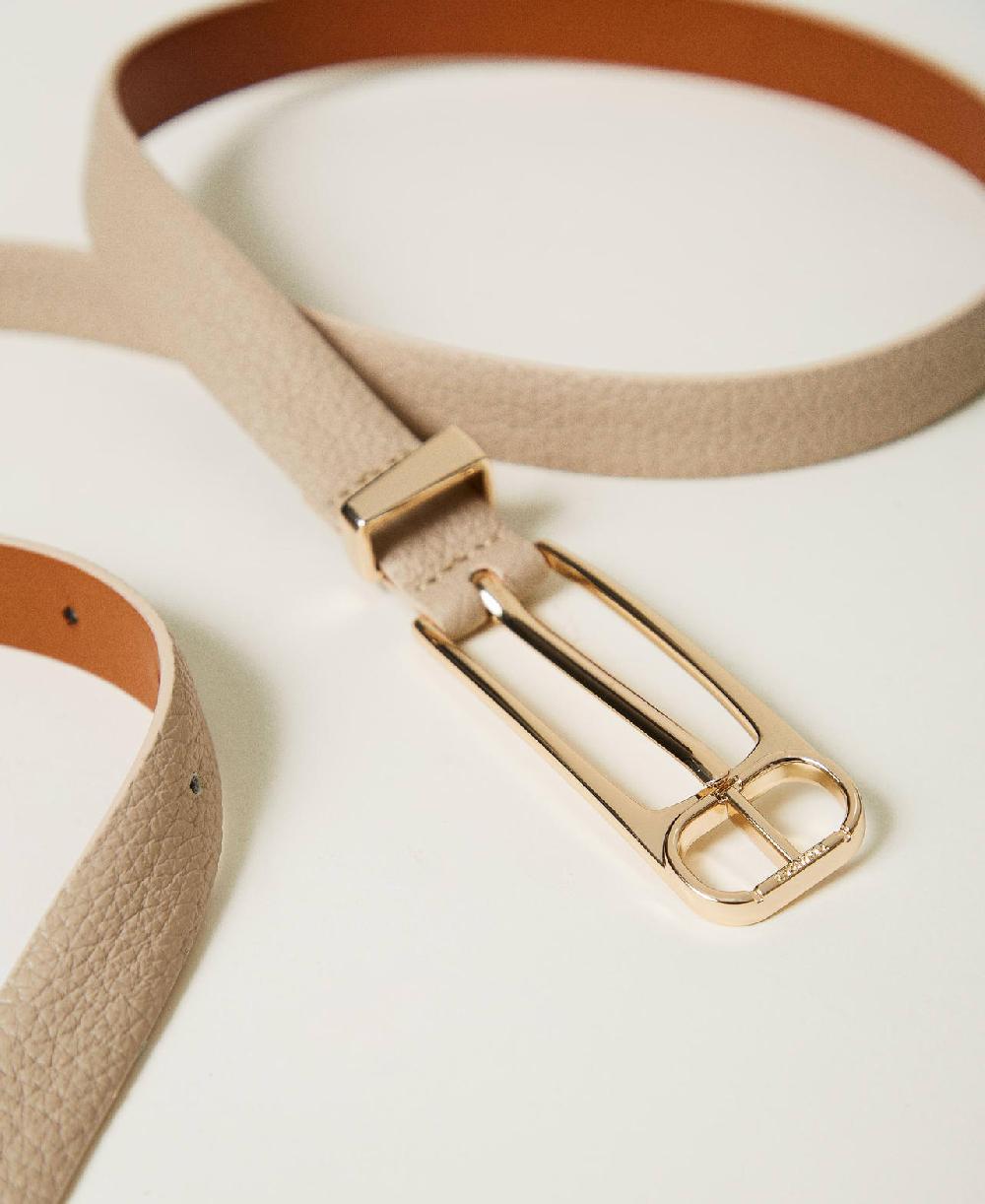 Scee by twin set Cintura con fibbia rettangolare Offerte speciali