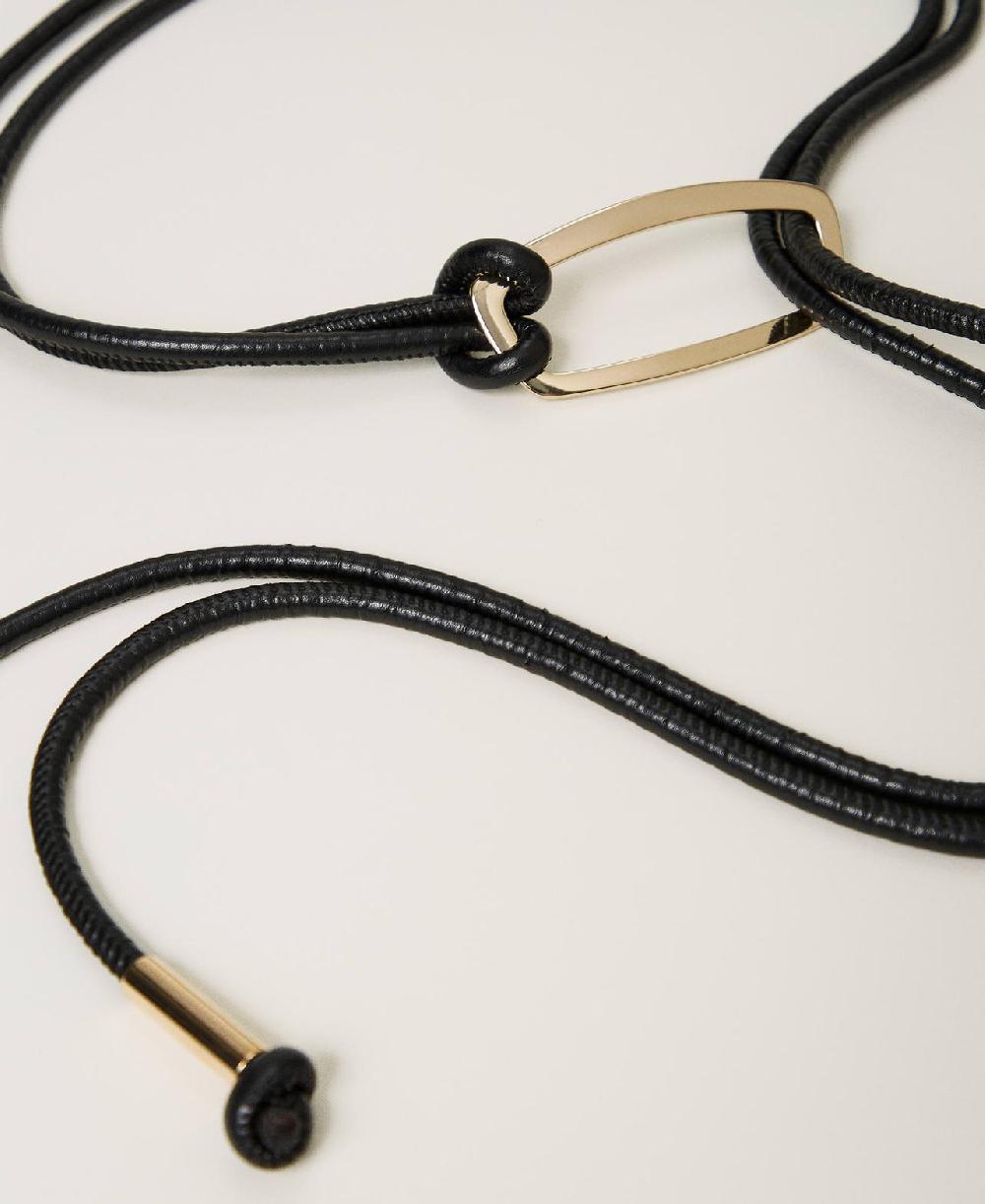 Scee by twin set Cintura con fibbia logata ACQUISTA ORA