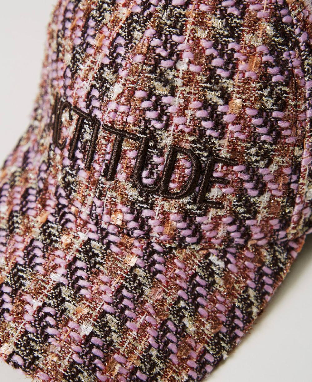 Scee by twin set Cappello da baseball in bouclé Fino al 65% di sconto