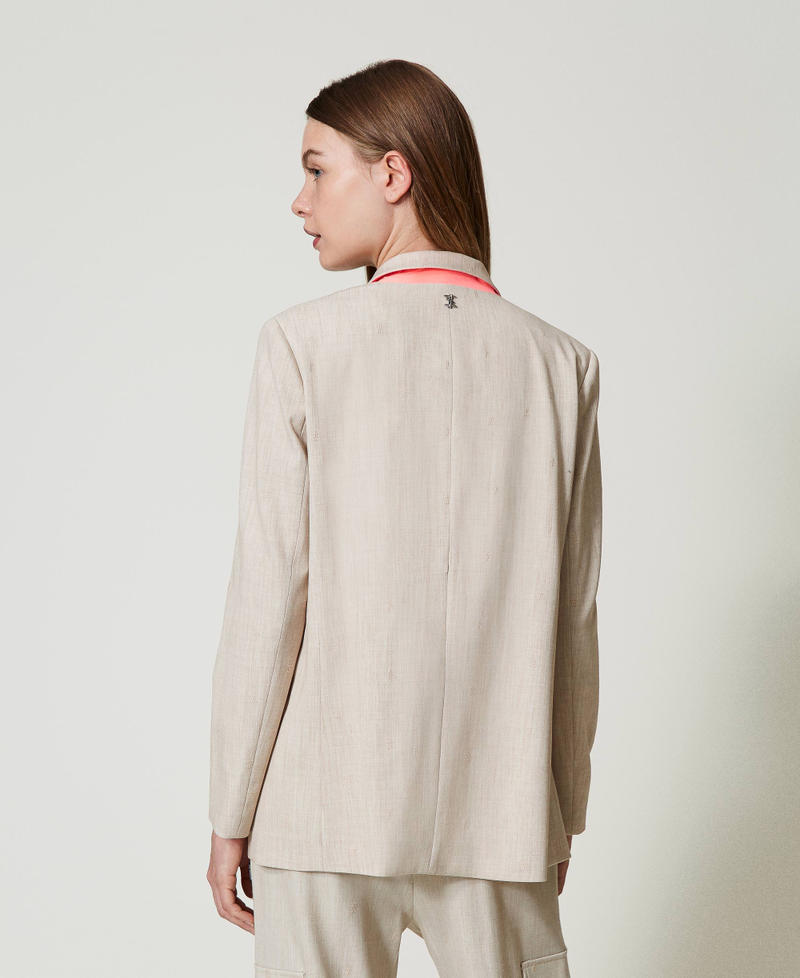 Scee by twin set Giacca blazer MYFO con ricamo Super sconto