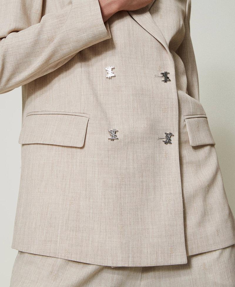 Scee by twin set Giacca blazer MYFO con ricamo Super sconto