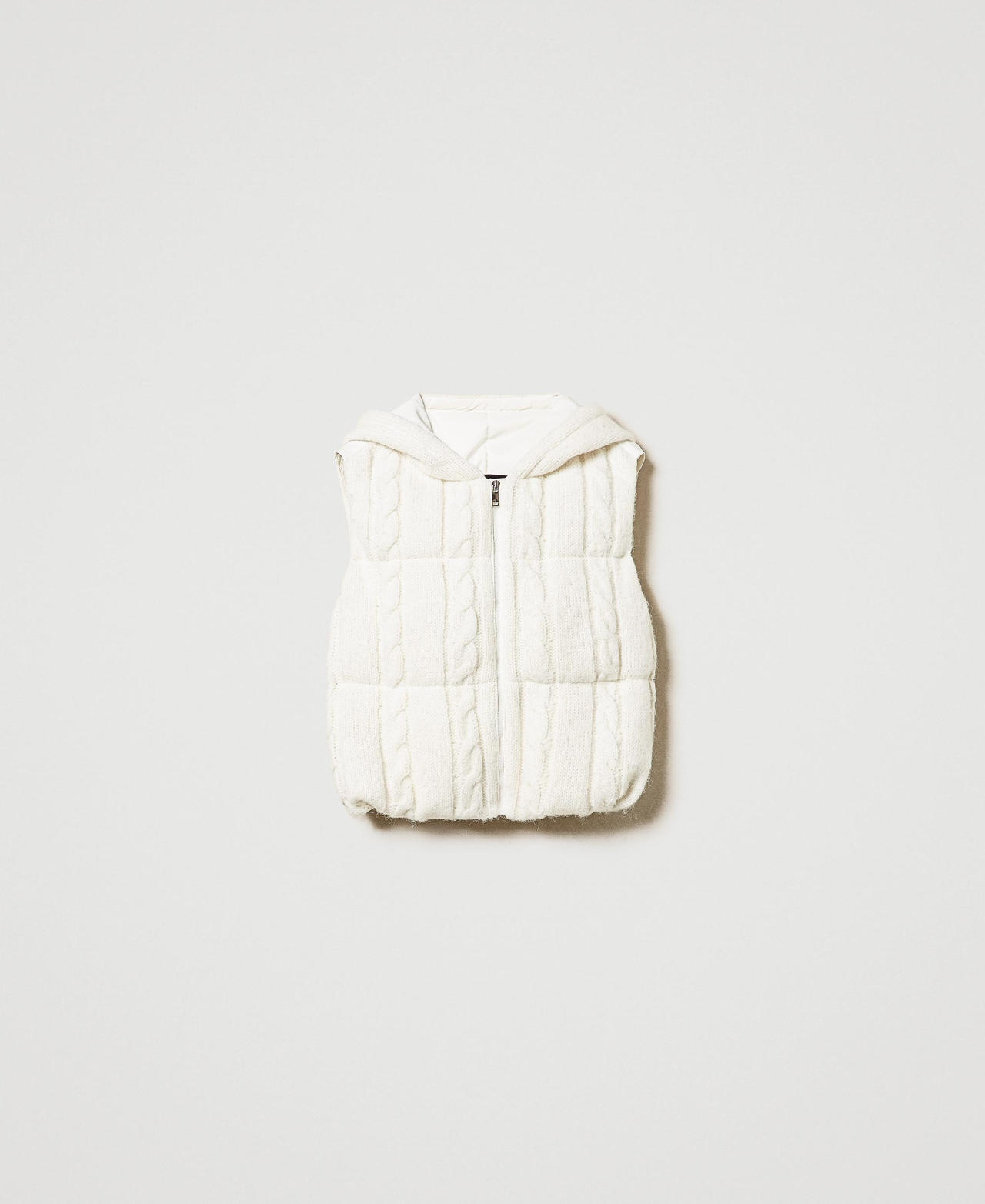 Scee by twin set Gilet imbottito con trecce Trasporto libero internazionale