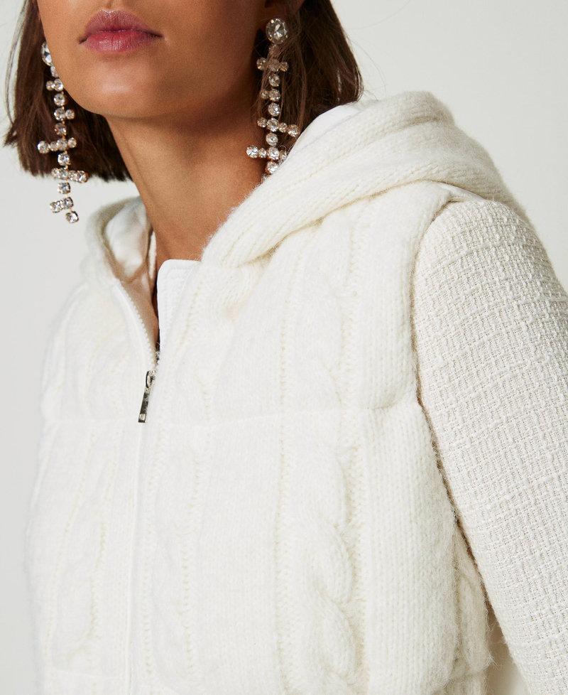 Scee by twin set Gilet imbottito con trecce Trasporto libero internazionale