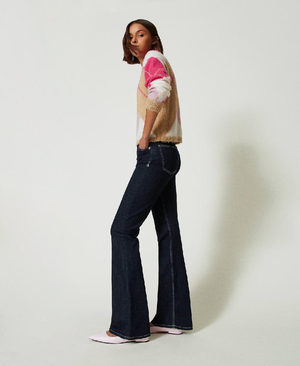 Scee by twin set Jeans flare cinque tasche Officina