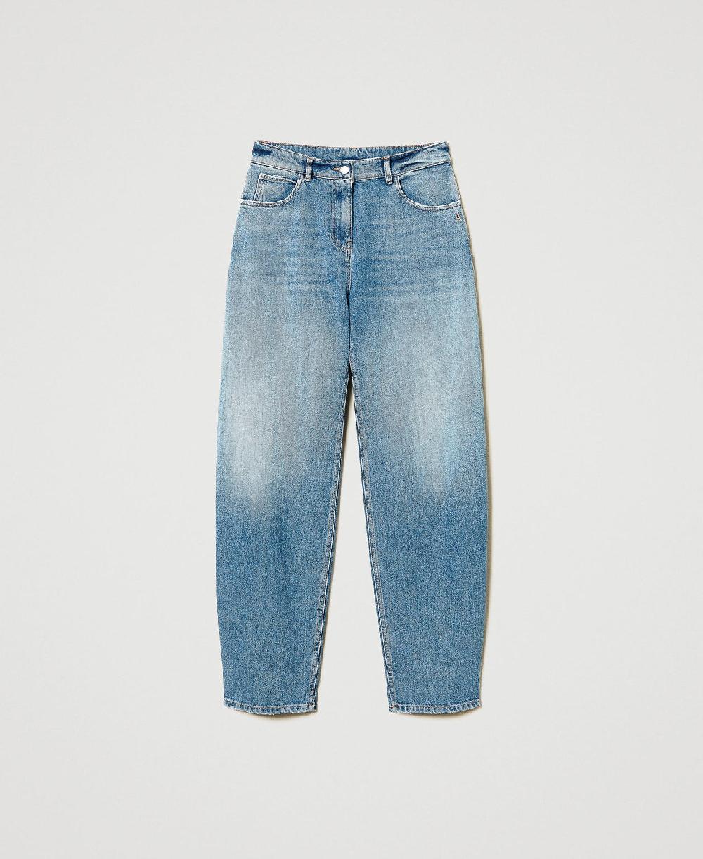 Scee by twin set Jeans carrot fit cinque tasche Convenienza
