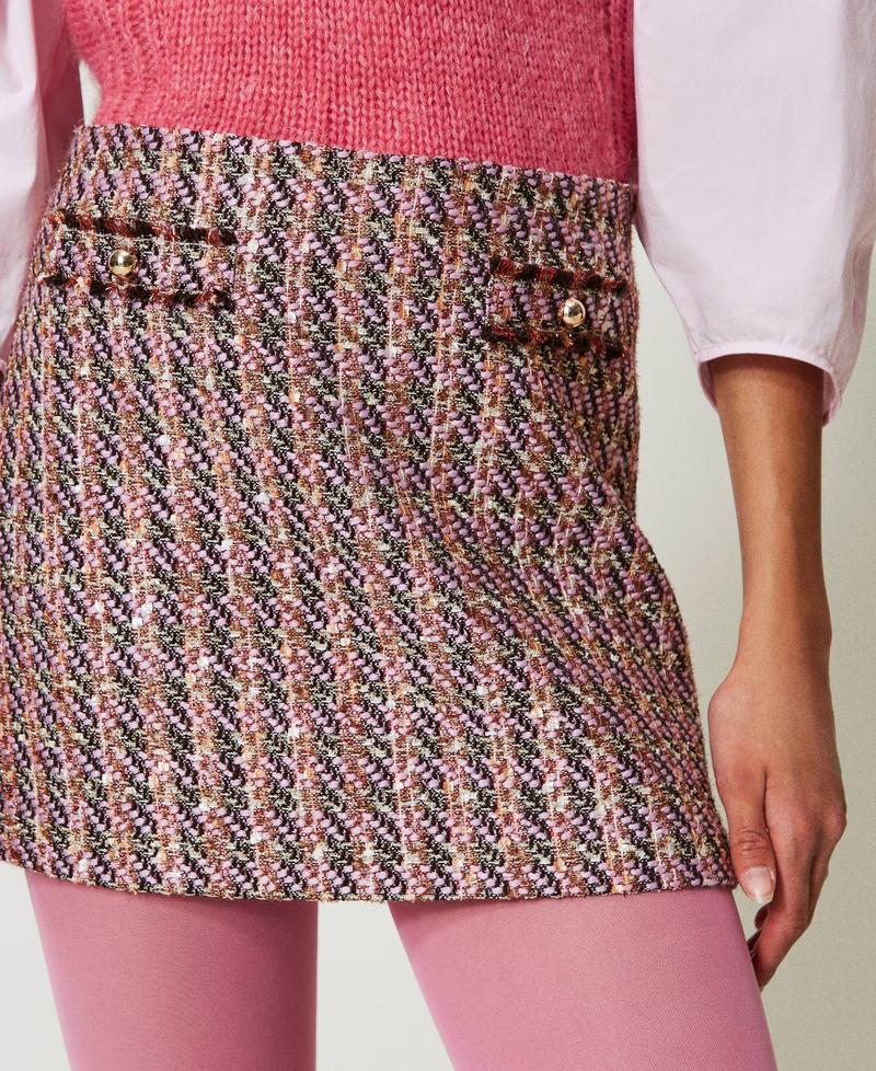 Scee by twin set Minigonna in bouclé e lurex Vendite stagionali