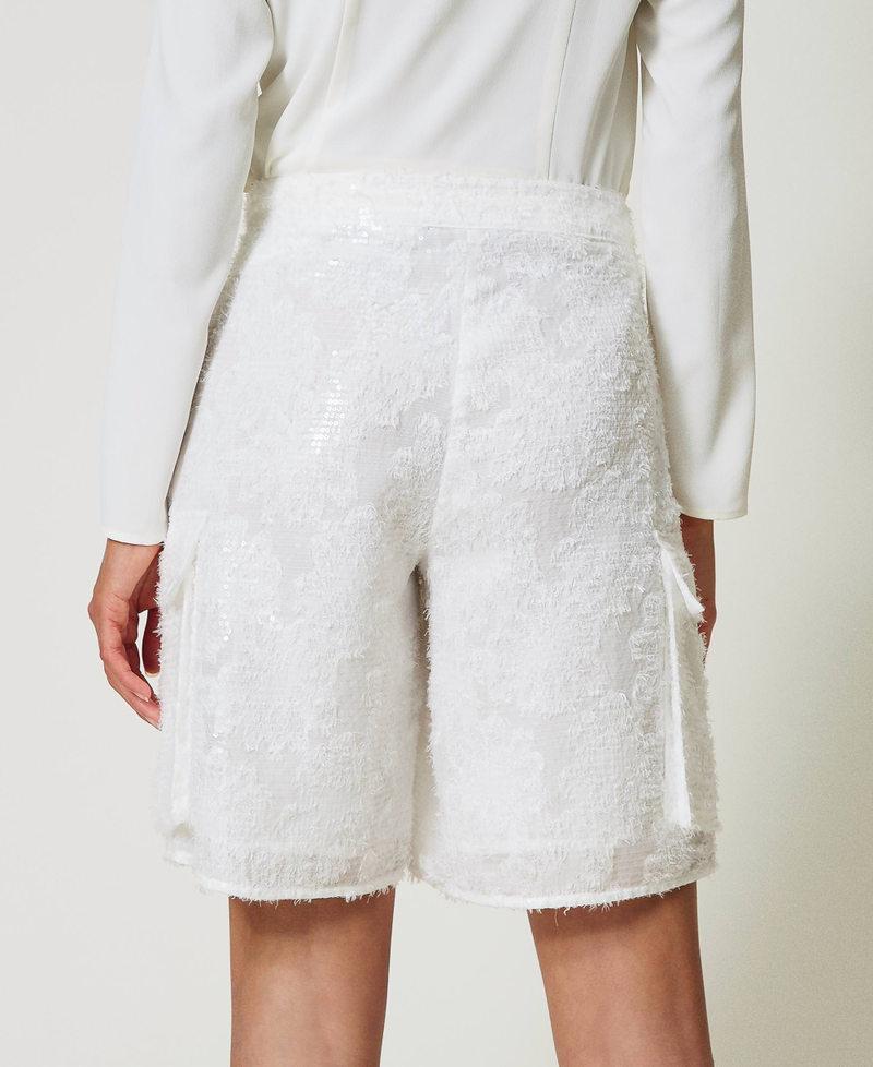 Scee by twin set Shorts in full paillettes Lightning offer