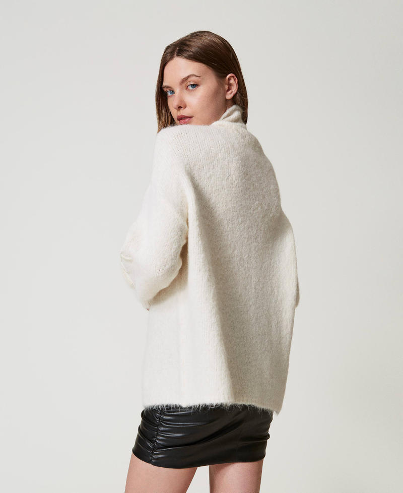 Scee by twin set Maglia MYFO in misto alpaca Bestseller